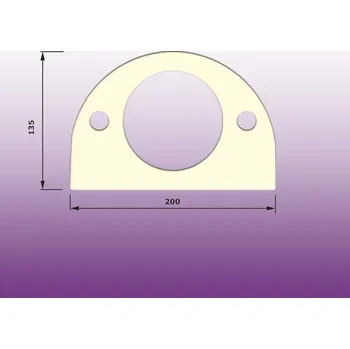 Těsnění WC kombi mezi nádrž a mísu typ O - G4/105G