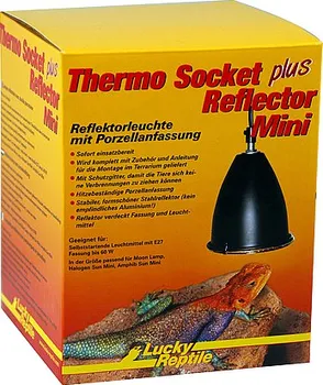 Osvětlení do terária Lucky Reptile Thermo Socket plus Reflector mini