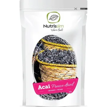 Přírodní produkt Nutrisslim Nature's Finest Bio Acai Berry powder 60 g