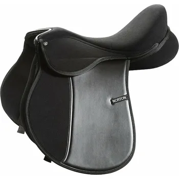 Jezdecké sedlo Norton Spring plastové černé