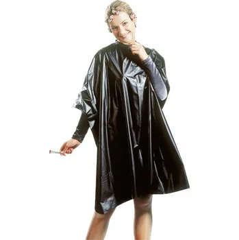 Příslušenství k barvení vlasů Kadeřnická pláštěnka na barvení vlasů Vera Plastic Sibel - černá (501033202) + dárek zdarma