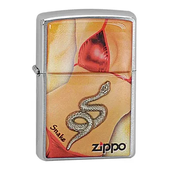 Zapalovač Zippo Stone Art Snake zapalovač 21461