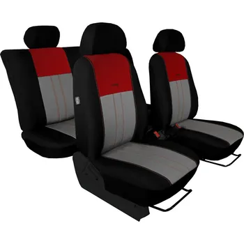 Ochranný autopotah Autopotahy VW TIGUAN II COMFORTLINE, ALLSPACE, od r. v. 2016, DUO vínovo šedé