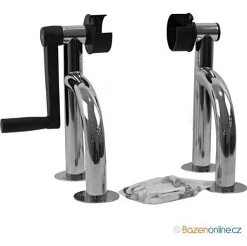 Stojan pro nástěnný bazénový naviják levý