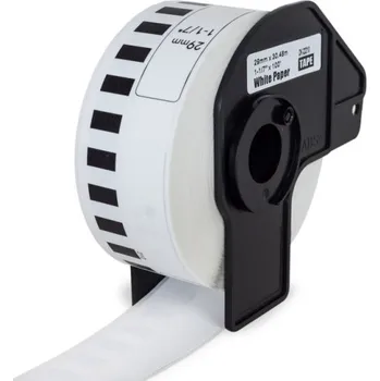Pásek do tiskárny Kompatibilní etikety s Brother DK-22210, papírová role 29mm x 30,48m