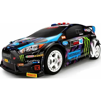 RC model auta HPI Micro RS4 Ford Fiesta RTR Ken Block RX43 1:18 černá