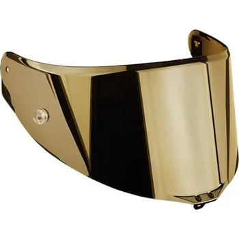 Helma na motorku AGV plexi RACE 2 iridium gold