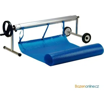 Pojízdný bazénový naviják s kolem šířka 2,7 – 4,4 m