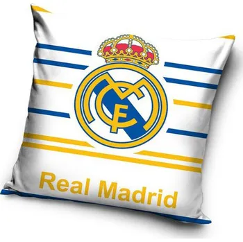 Povlak na polštářek Carbotex povlak na polštářek Real Madrid proužky 40/40