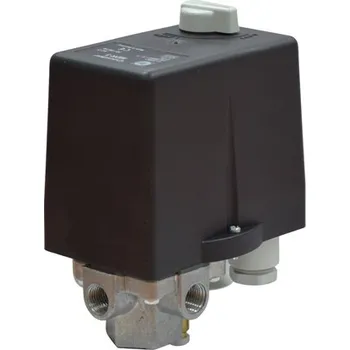 vypínač TS380-1 tlakový spínač 400V 6,3-10A pro pístové kompresory (ABAC, CONDOR)