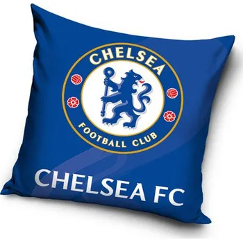 Povlak na dekorativní polštářek Carbotex Povlak na polštářek Chelsea FC 40 x 40 cm