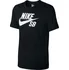 Pánské tričko NIKE SB Logo Tee černá