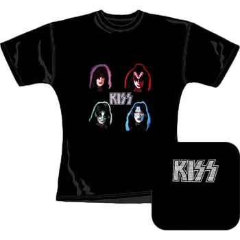 dámské triko Kiss - Faces