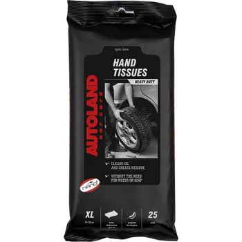 Autokosmetika Autoland NANO+ Ubrousky na ruce XL 25ks