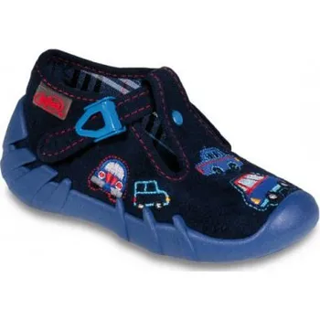 Chlapecké bačkory Bačkůrky / papučky Befado 110P213 s autíčky velikost: 19