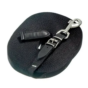 Vodítko pro psa Karlie Vodítko stopovací 10 m/20 mm černé
