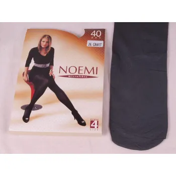 Dámské punčochy YO Punčocháče dámské tm. šedé - grafit 40 den velikost oblečení - dospělí: S