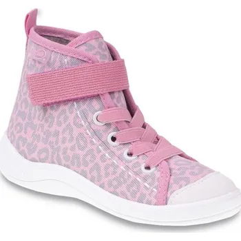 Dívčí tenisky Tenisky plátěnky kecky Befado 268X057 kotníkové - nešněrují se velikost: 26