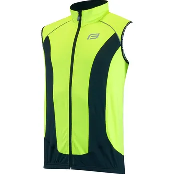 Force V68 SuperRoubaix černý/fluo cyklistický dres Force V68 SuperRoubaix černý/fluo