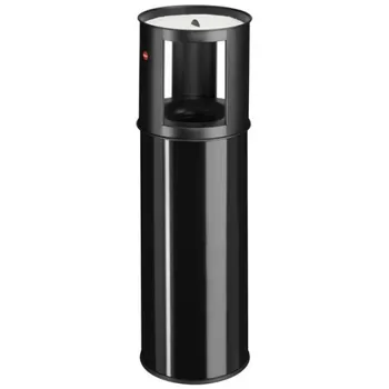 Venkovní odpadkový koš Hailo ProfiLine Care 25 černý