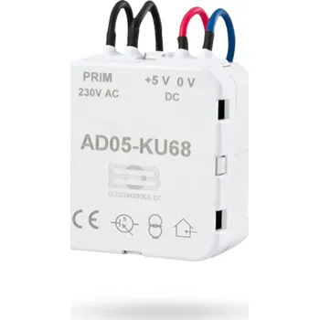 modulární přístroj a rozvaděč ELEKTROBOCK MTF AD05-KU68 vestavný spínaný zdroj 5V