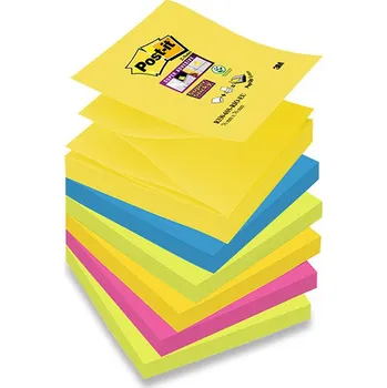 Samolepící bloček 3M Post-it Rio de Janeiro Z - bločky 76 x 76 mm 6 x 90 listů