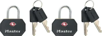 Visací zámek Master Lock TSA 4681EURTBLK 2 ks