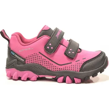 Dívčí polobotky Tenisky softshell Junior League 3632 voděodolné fuchsiové velikost: 35