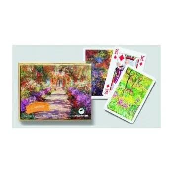 Pokerová karta Piatnik Kanasta Bridž Monet - Giverny
