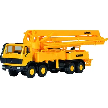 Modelová železnice KIBRI 10200 H0 Automobil Mercedes-Benz 3328 s čerpadlem SCHWING KVM 42 - stavebnice KI10200