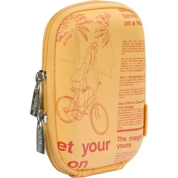 Riva Case 7103 pouzdro na fotoaparát, žluté Newspaper