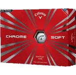 Callaway Chrome Soft míčky bílé (3ks)