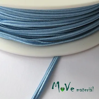 Stuha Sutaška š. 3mm viskóza ČESKÝ VÝROBEK, 1m, s. modrá