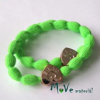 Sada gumiček na úpravu, 1pár, neon. zelená