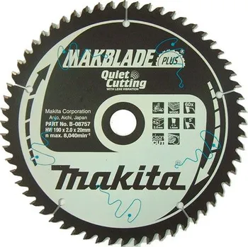 Pilový kotouč Makita B-08779 pilový kotouč 260 mm 80z