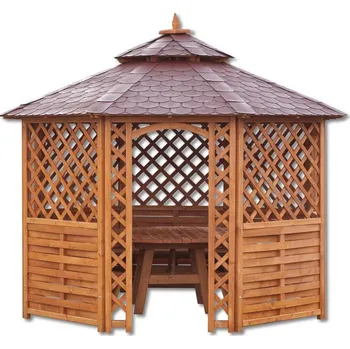 Příslušenství pro zahradní stavbu Drewmax Podlaha pro zahradní altán MO120 370 cm