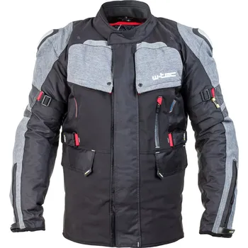 Moto bunda W-Tec Tomret NF-2220 černá/šedá