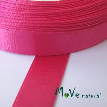 Stuha Stuha atlasová jednolící 12mm, 1m fuchsiová