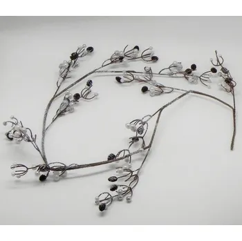 umělá květina Větvička girlanda umělá zelená (D28241)