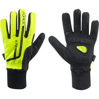 Force X72 rukavice žluté/černé, XL