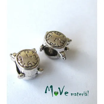 Budík Korálek kovový budík, 1 kus, starostříbro