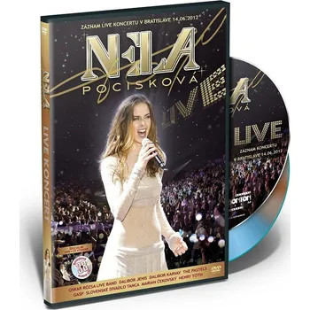 DVD film Nela Pociskova LIVE KONCERT (DVD+CD)