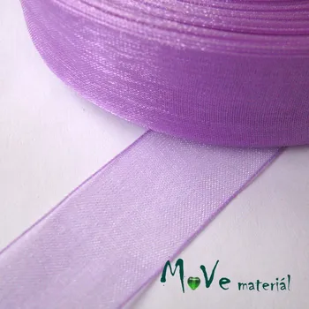 Stuha Šifónová stuha 20mm, 1m, růžovofialová