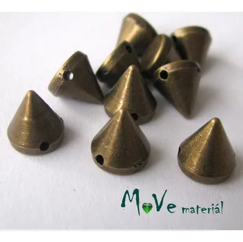 Trn našívací 7x8mm, 10ks, staromosaz