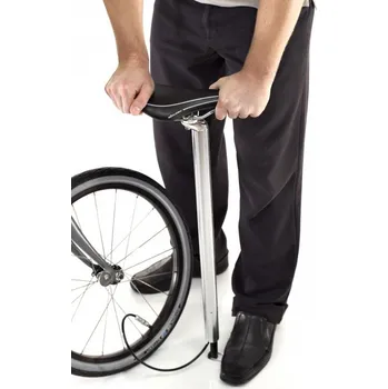 pumpička BIOLOGIC Post Pump - pumpa v sedlovce pro skládací kola stříbrná + DÁREK