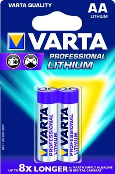 Článková baterie Varta Professional Lithium, AA, 2 ks