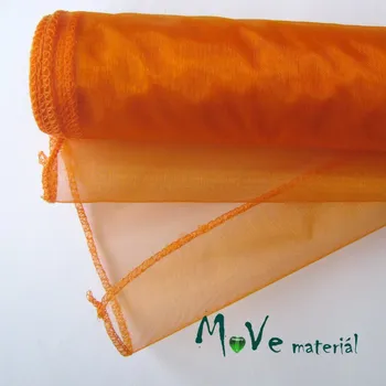 Organza pomerančová II š. 36 cm/ 1m