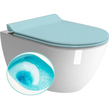 WC sada Sapho Pura WC Swirlflush 55x36 cm