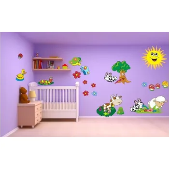 Samolepící dekorace Zahrada samolepka na zeď - L