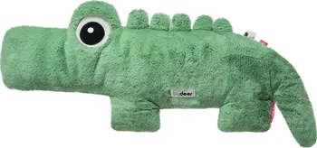 Hračka pro nejmenší Done by Deer Mazlivá hračka Croco velká zelená